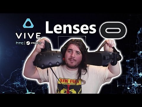 Lens Comparison Oculus Rift CV1 Vs. HTC VIVE