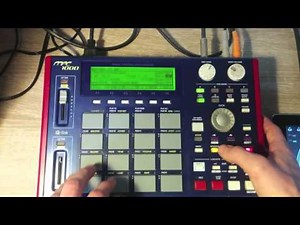MPC 1000 Basic beat making
