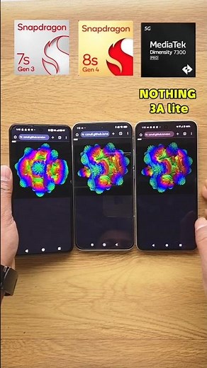 Real GPU Stress Test! 😱 NOTHING 3a Lite vs POCO F7 vs NOTHING 3A _ Who Cracks First?