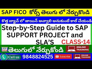 SAP FICO and S/4 HANA Class || Step-by-Step Guide to SAP SUPPORT PROJECT and SLA’S