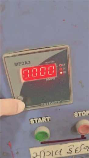 #1hp motar ampere check work #electrical #hindisong