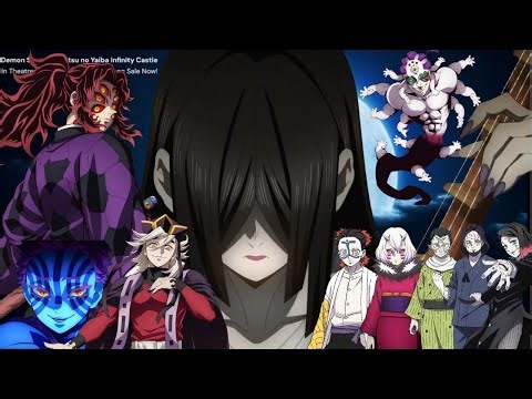 All Lower and Upper Moon Demons in Demon Slayer