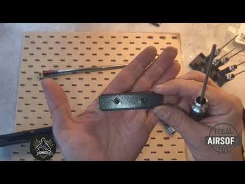 Bushmaster airsoft Carbon Fiber Handguard Gen 2 and Outer Barrel installation