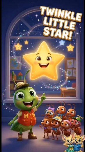Twinkle Twinkle Little Star Lyrics | Classic Nursery Rhyme for Kids