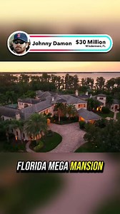 2.2K views · 37 reactions | Johnny Damon $30 Million Mega Mansion #johnnydamon #redsox #yankees #tampabayrays #fyp #mansion #luxuryhomes #mansiontour | Real Estate of Stars | Facebook