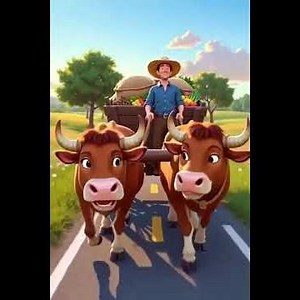 The Oxen and the Wheels #aesopfable
