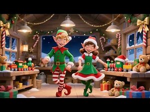 Dancing Elves Christmas 1 🎄 Fun Holiday Pop Music Video (Kid Friendly)