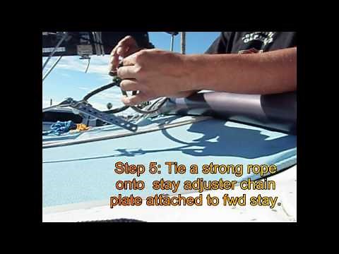How to rig a Hobie 18 solo Part 1 of 2