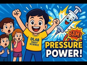 Hydro–Air Pressure Rocket! 🚀 How Water & Air Launch a Syringe Like a Missile | D-Lab Daily Science