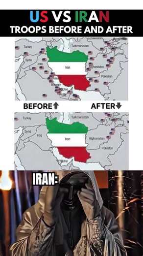 🇺🇸 USA vs 🇮🇷 Iran: US Troops Before vs After 😳🔥
