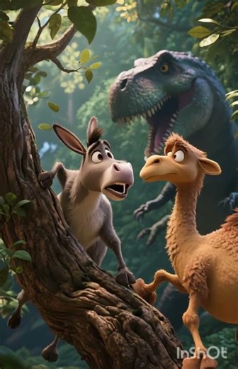 All animals in jungle video #cartoon #animals #funny