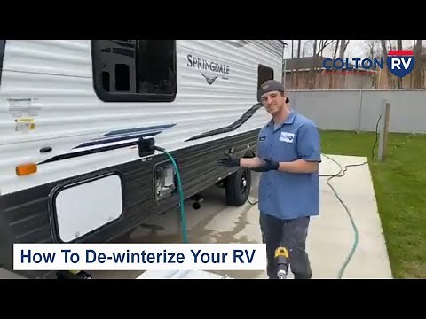 How to De-winterize Your RV