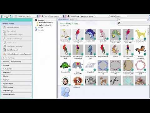 Hatch Embroidery 2 - Design Management demo