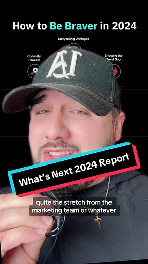 @TikTok Growth 📚📈 | Angel —Tiktok dropped a 40-page PDF on what’s next trend report for 2024! It goes through some of the trends and things that they’re seeing from their users that can help you be more successful as a creator, and grow on TikTok, and use the TikTok algorithm to your advantage! #tiktokgrowth #lowviews #whatsnext #tiktokalgorithm #contentcreator #greenscreen