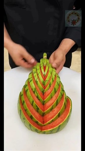 7.5K views · 53 reactions | Art in Watermelon Carving Tutorial #fruitcarving #vegetablecarving #HRCAASI | Hans Rabaya Caasi | Facebook