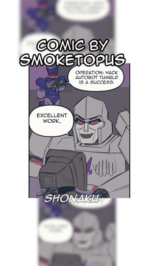Grimlock's #tumbler account #transformers #comics #comicdub #shorts #dinosaur #cartoon