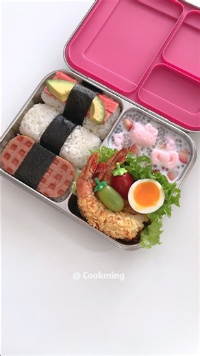 Pack a Bento for My Daughter - day 234 🍱 和我一起做便當#lunchbox #cooking #bento #asmrvideo #food