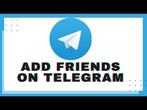 How to Add Friends on Telegram App by Phone Number? Telegram Tutorial