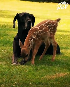 377K views · 12K reactions | An unlikely bond form between a lion and her prey, when instead of eating a baby oryx the lioness decides to care for it. Elsewhere, an unlikely friendship between a lion, a bear and a tiger will melt your heart. | Real Wild | Facebook