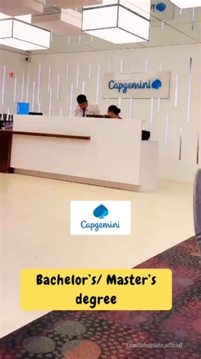 Tamil Job Update on Instagram: "Capgemini is hiring. Like, Follow & Comment 'Cap' I will DM the apply link. Check the link in bio for. More updates. #capgemini #it #itjobs #itjobsearch #work #jobsinhyd #jobsseeker #jobsearching #jobsinindia #jobsforfresher #jobssearching #jobsforfreshers #jobshiring #telugu #telugujobs #jobvacancies #jobhunt #jobopening #freshers #bangalore #hyderabad #chennai Before you apply, make sure to read all the details carefully 👇 🔍 The information shared here is veri