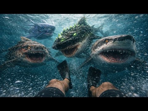 ALL Sharks UNLOCKED in Maneater (Giant Evolution)