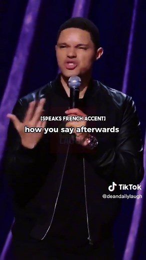 Trevor Noah talks about French accent #standup #comedy #standupcomedy #laugh #fyp