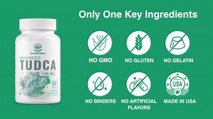 Sambugra TUDCA Liver Supplements 1100mg, 3rd Party Tested Ultra Strength Bile Salt TUDCA Supplement, Liver Support for Detox Cleanse and Repair, 120 Capsules