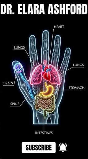 Relax Your Whole Body Through Your Hands (Reflexology Map)