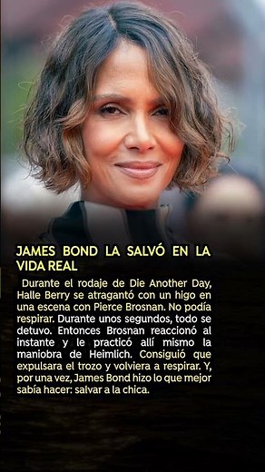 James Bond la salvó en la vida real