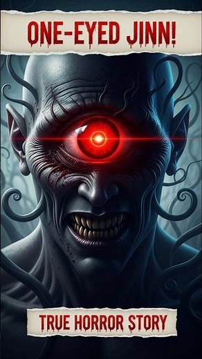 👁️ One-Eyed Jinn — True 40 Sec Horror Story | Real Jinn Encounter #JinnHorrorStory