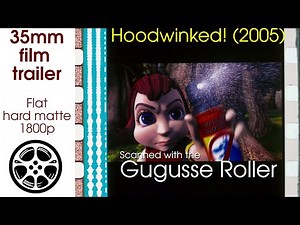 Hoodwinked! (2005) 35mm film trailer, hard matte, 1784p