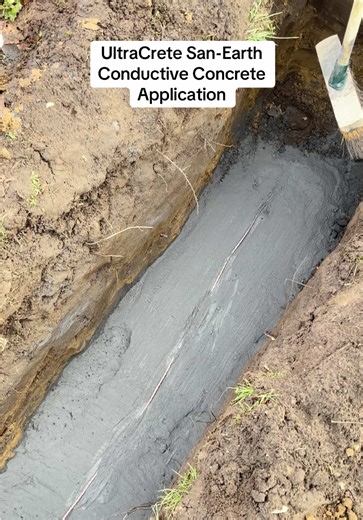 Engineered for performance. Proven on site. Watch UltraCrete San-Earth Conductive Concrete in action- delivering reliable conductivity for effective earthing. From specification to installation, UltraCrete products are built to support professionals every step of the way. #highway #highways #conductiveconcrete #concrete #earthing