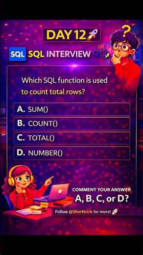 DAY 12 🚀 SQL Interview Question | 90% Candidates Get This Wrong 😳 #SQL #Shorts
