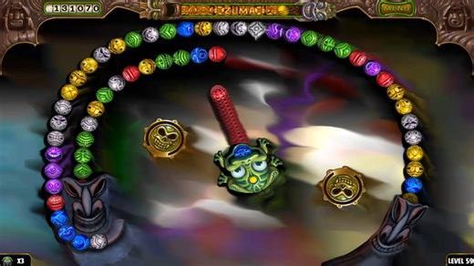 【PopCap游戏】 （光敏性癫痫患者请勿观看！！！）《Zuma's Revenge》 （祖玛的复仇） 英雄青蛙 MUMU彩蛋 第六大关全流程