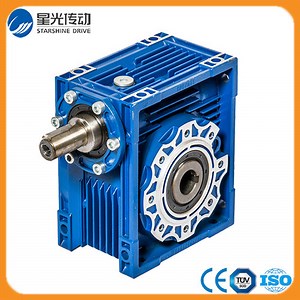 [Hot Item] Nrv030 Series Worm Gear Box with Input Shaft