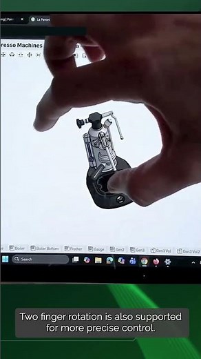 🆕 Touch Support for Browser Clients in #Onshape