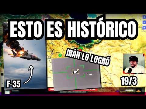🇮🇷 IRÁN LOGRÓ LO IMPOSIBLE: F-35 INTERCEPTADO, REFINERÍAS DE ISRAEL EN LLAMAS EN HAIFA [19/3/26]