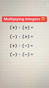 533K views · 5.8K reactions | Multiplying Integers #mathlove #quickmath #mathtutor #viralmath #math #fyp #MathMagic #Mathematics #viral #viralreelsfacebook #fypシviralシ2024 | Math Love | Facebook