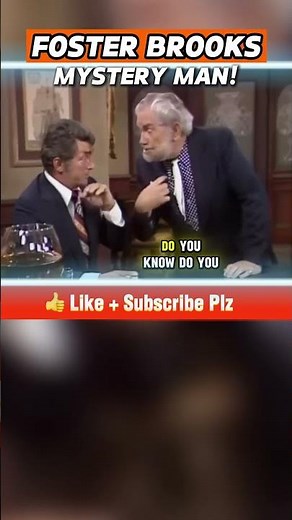 Dean Martin loses it as Foster Brooks demands answers 😂 #Shorts #ClassicComedy #ratpack