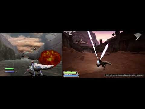 Panzer Dragoon Zwei Remake TGS 2025 Footage Comparison