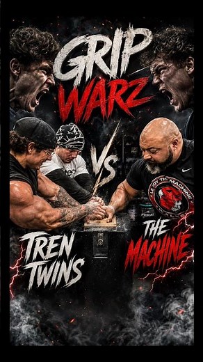 ⚠️ GRIP WARZ: THE MACHINE vs TREN TWINS ⚠️🔥 THEY BROUGHT DOUBLE THE MUSCLE… BUT WAS IT ENOUGH? 🔥