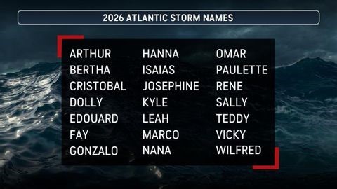 You may recognize a lot of the names on the list for this year's hurricanes | Haystack News