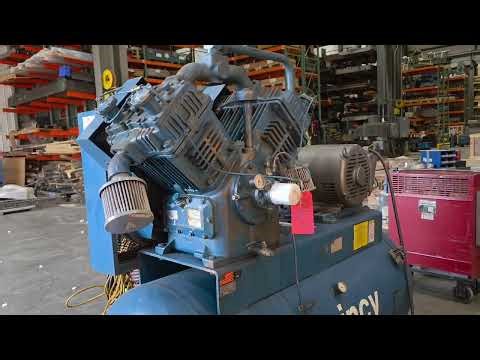 Quincy 25 HP Air Compressor Model 5120 Operation