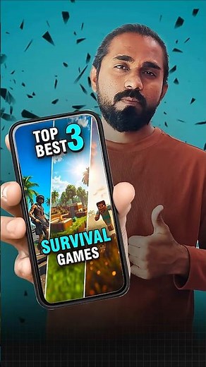 Top 3 BEST Survival Games for Android & iOS 😍