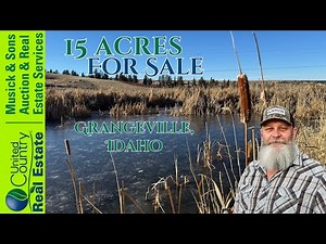 15 acres with a Pond For Sale Grangeville, Idaho