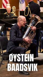 6.9K views · 94 reactions | Have you ever met an international tuba soloist? Øystein Baadsvik is a giant in the brass world having premiered over 60 new works for the tuba in venues across the world. He visited us in February for our annual Tuba-Euphonium Workshop to play a recital, teach a masterclass and perform his own Tuba Concerto! | The United States Army Band | Facebook
