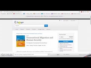 طريقة التحميل من موقع springer و الاستفادة من ملايين الكتب و الدراسات