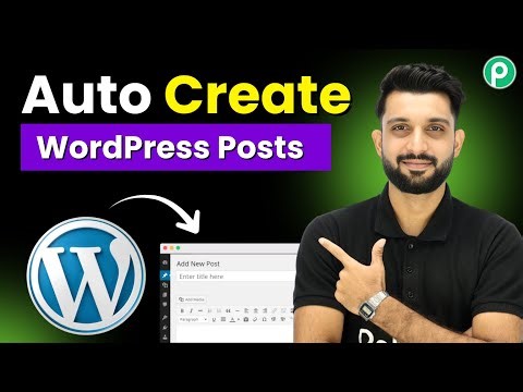 Automatically Create WordPress Posts with AI