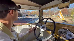 So how the heck do you drive the Wreck? Let ISyE student Omar Khan take you behind the wheel as he demonstrates how to operate Tech’s mechanical mascot and enjoys one of his last rides as the Wreck driver for 2023. For more history on the Wreck: b.gatech.edu/3vbLcqs | College of Engineering at Georgia Tech