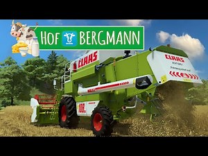 LS22 HOF BERGMANN #05: Hafer Ernte im Claas Dominator für unsere Pferde | FARMING SIMULATOR 22